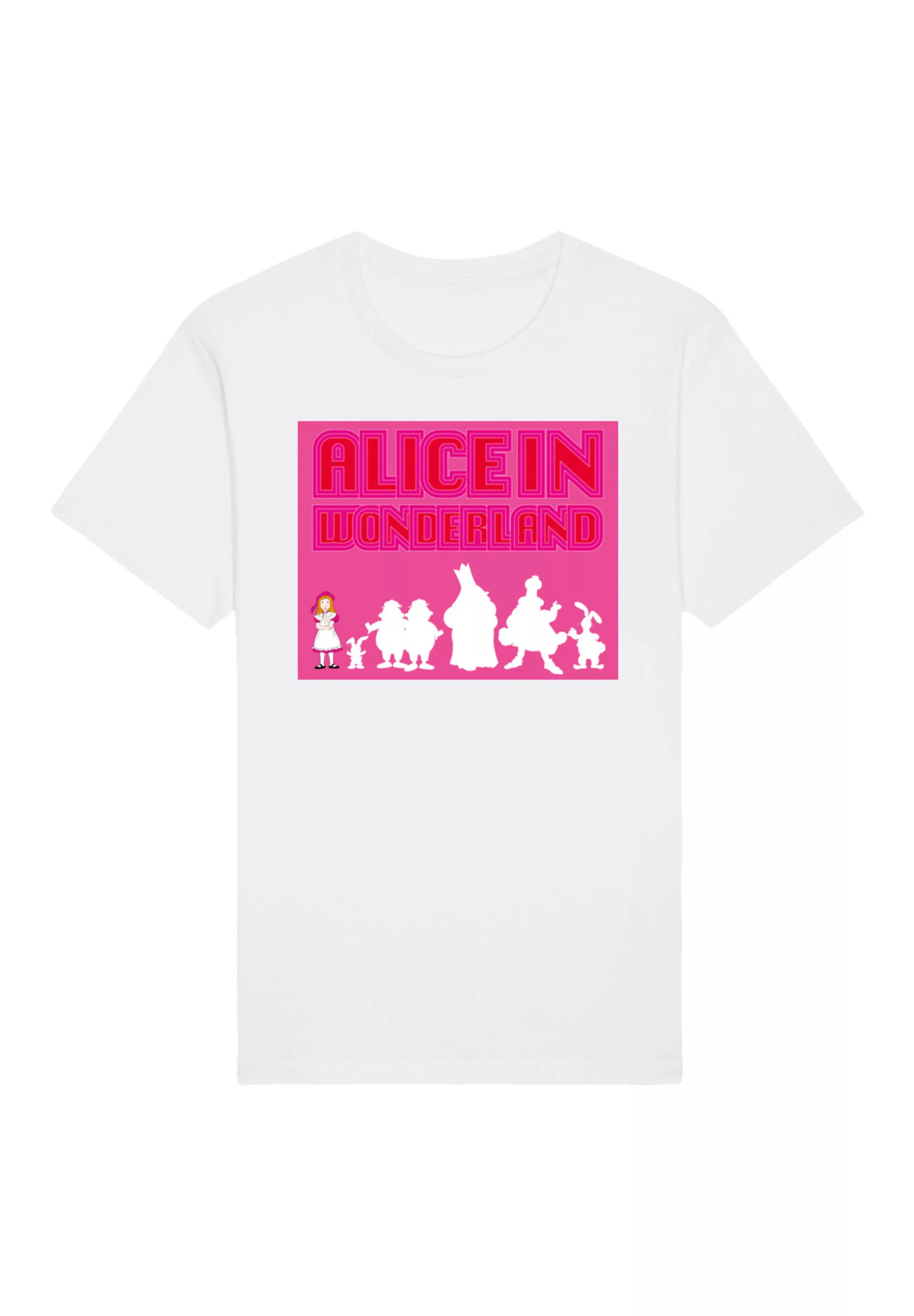 F4NT4STIC T-Shirt "Alice im Wunderland Characters", Premium Qualität, Zeich günstig online kaufen