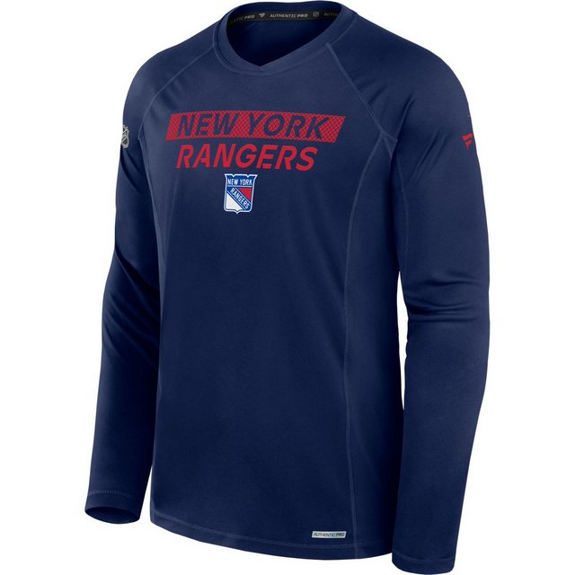 Fanatics Langarmshirt New York Rangers Authentic Pro RINK günstig online kaufen