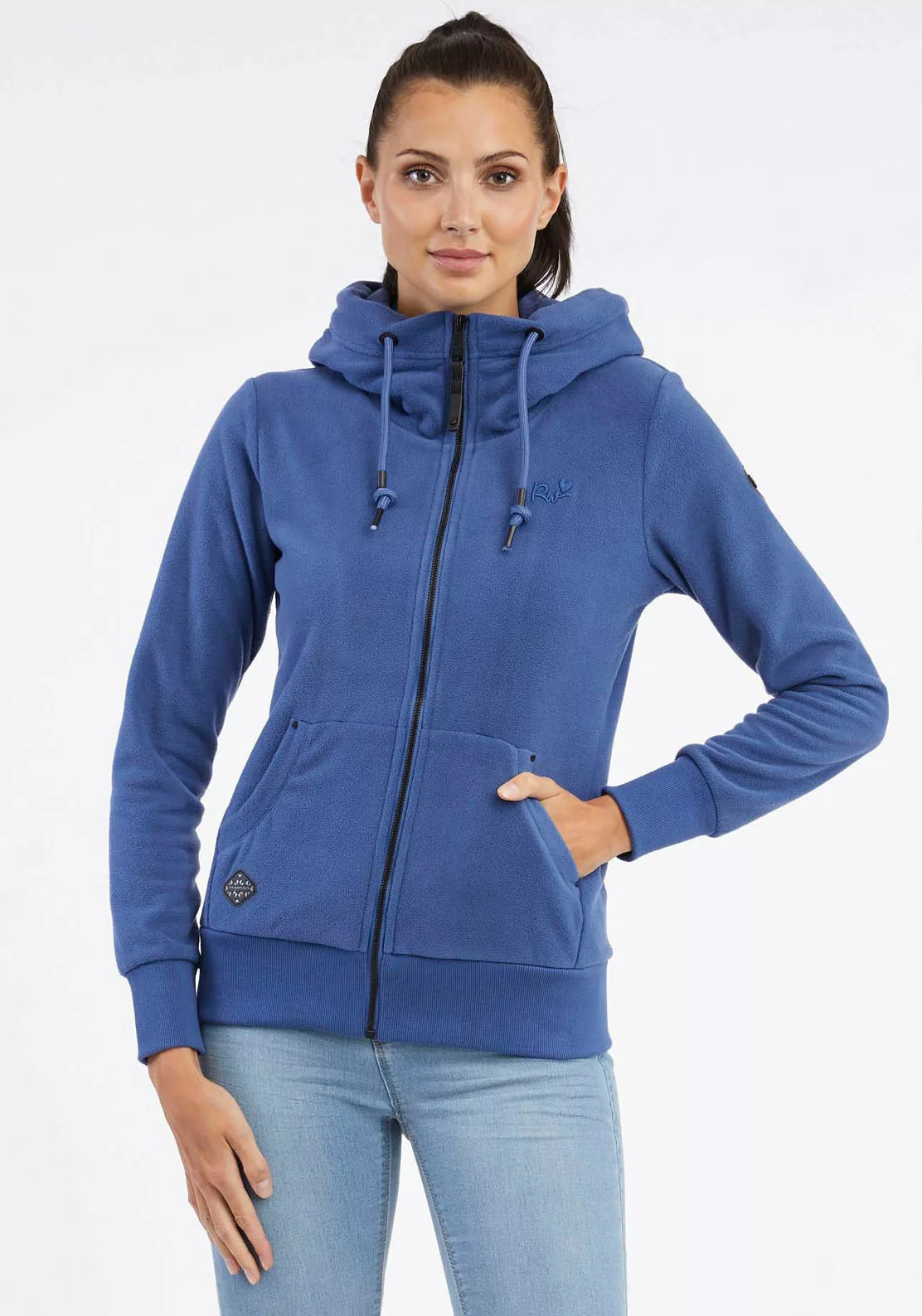 Ragwear Sweatjacke NESKA FLEECE ZIP mit Kapuze und Kordelzug, praktische Ei günstig online kaufen