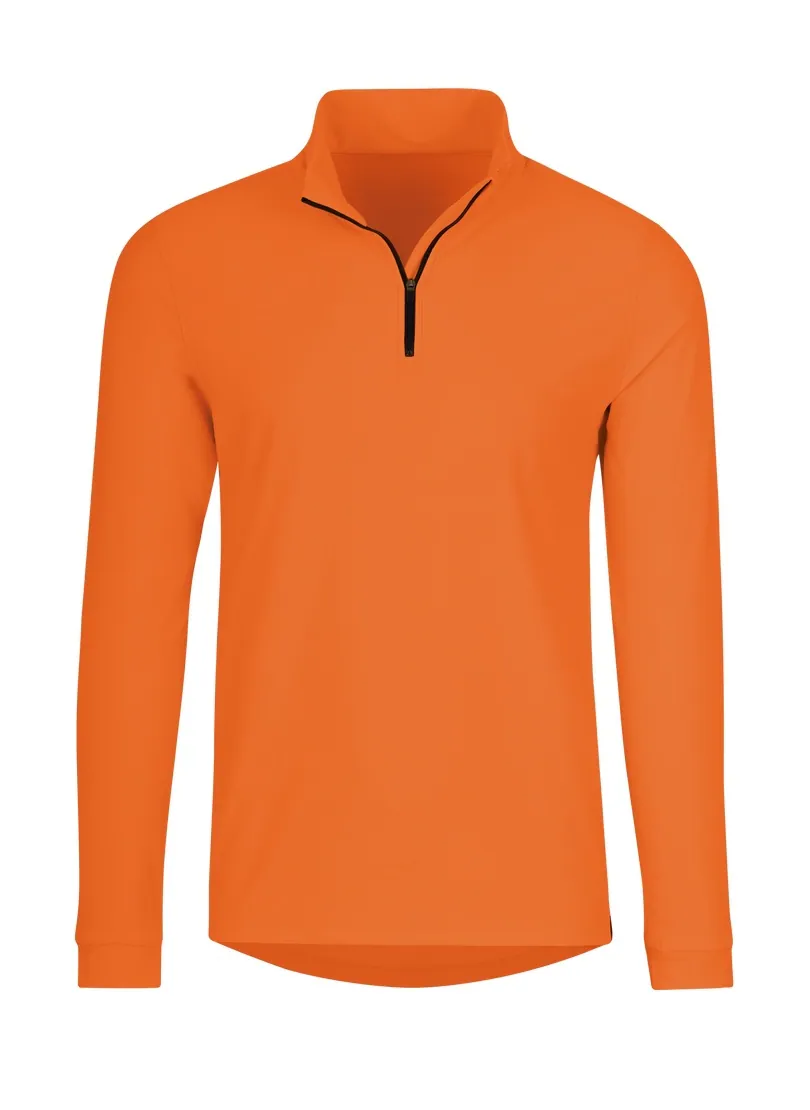Trigema Sweatshirt "TRIGEMA Langärmeliges Sportshirt mit Reißverschluss" günstig online kaufen