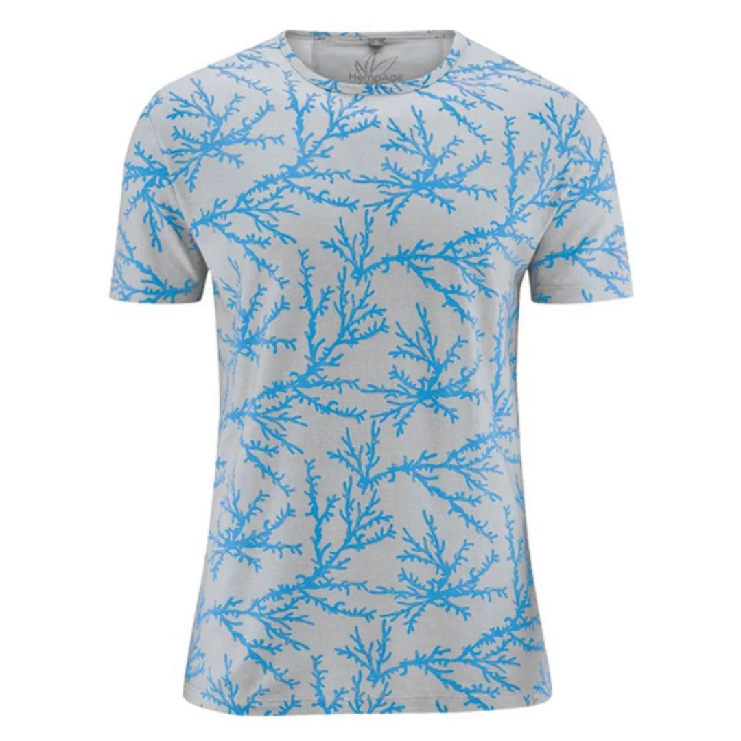 Hempage Herren T-shirt Koralle Hanf/bio-baumwolle günstig online kaufen