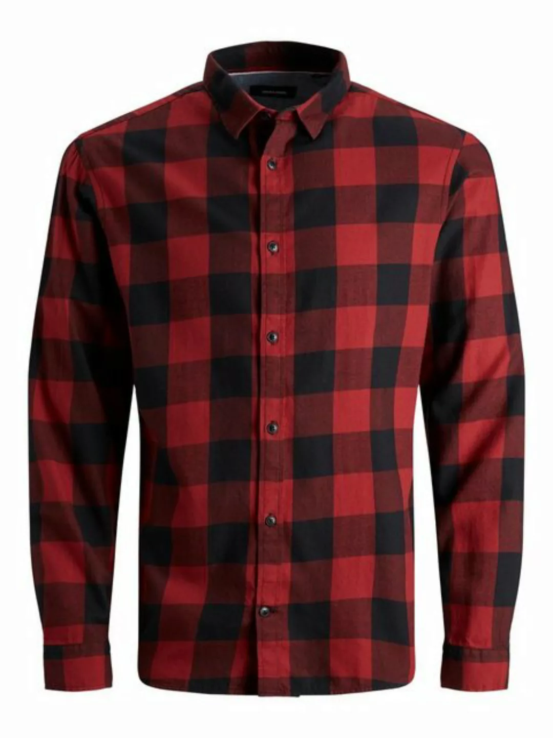 Jack & Jones Herren Freizeit Hemd JJEGINGHAM TWILL - Slim Fit günstig online kaufen