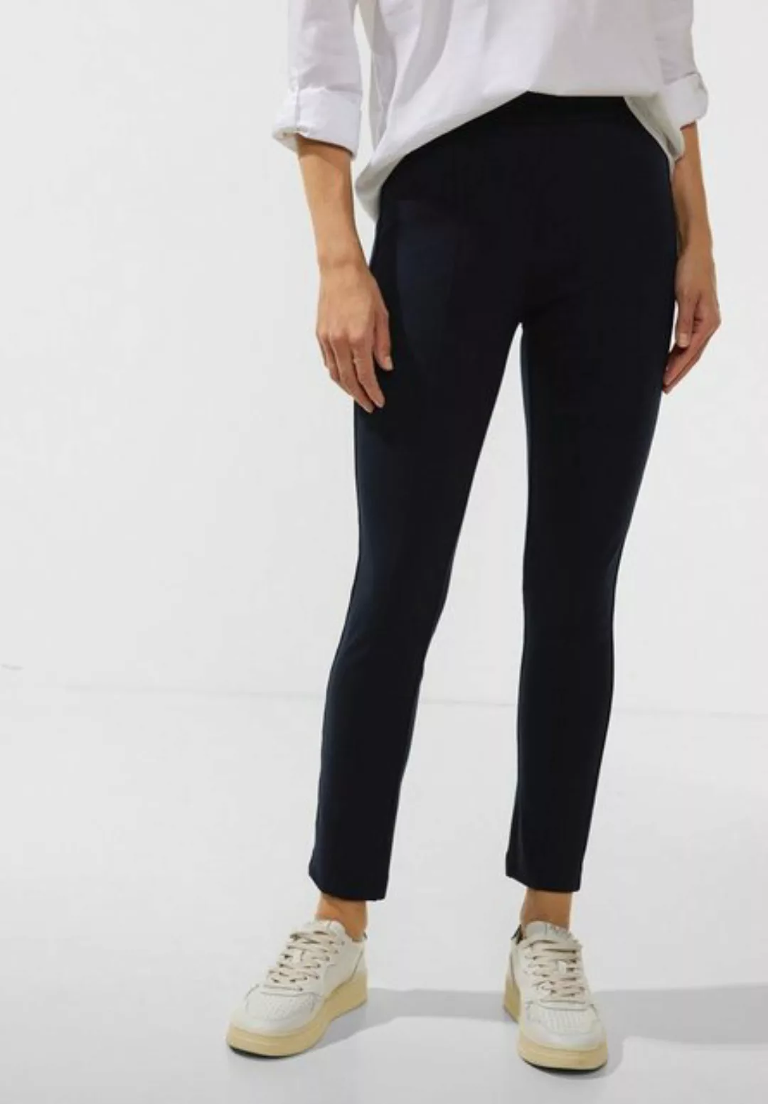 STREET ONE Röhrenhose, High Waist günstig online kaufen