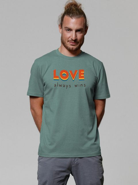 wat? Apparel T-Shirt Love always wins günstig online kaufen