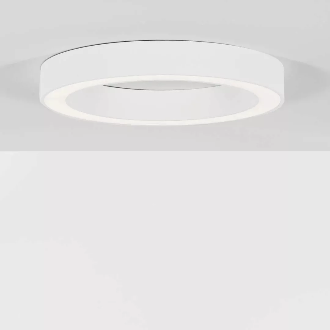 LED Deckenleuchte Morbido in Weiß 48W 3730lm günstig online kaufen