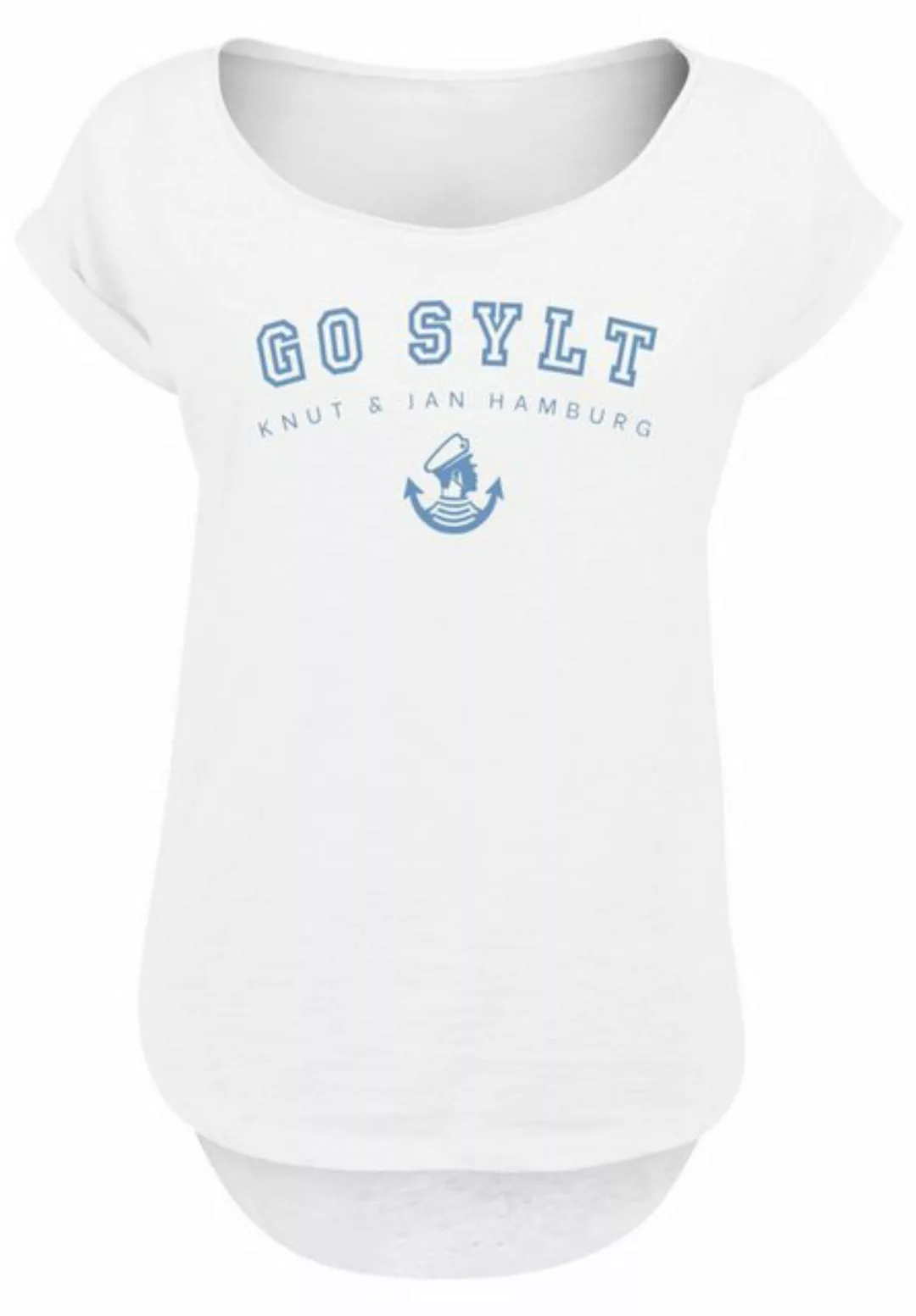 F4NT4STIC T-Shirt "Go Sylt Knut & Jan Hamburg", Print günstig online kaufen