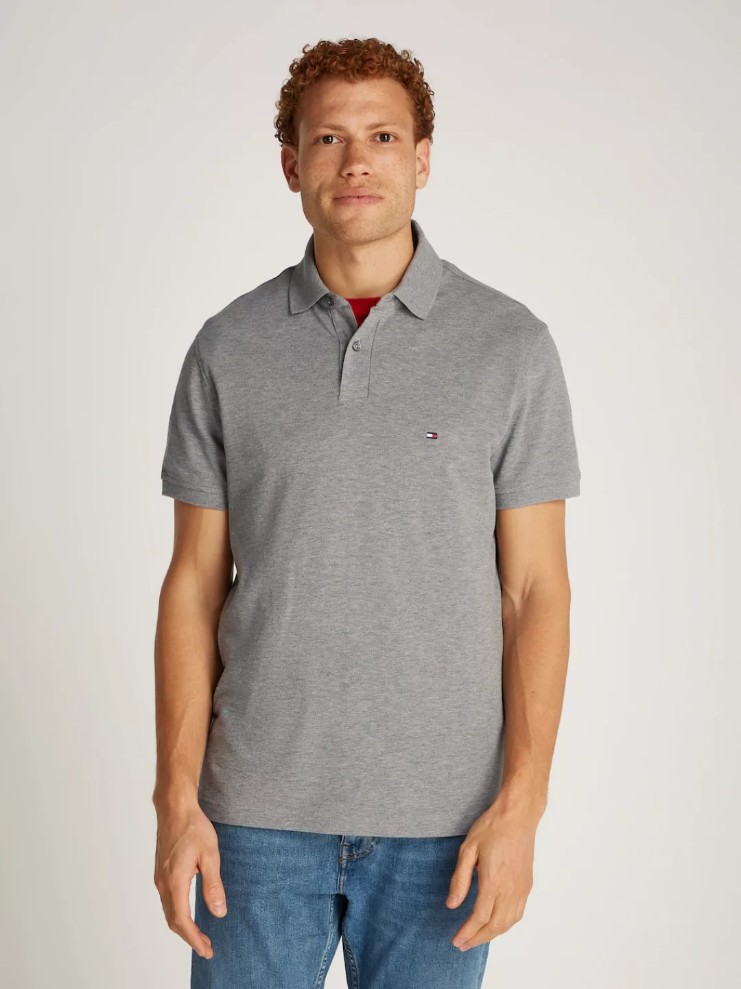 Tommy Hilfiger Poloshirt "1985 REGULAR POLO", mit Tommy Hilfiger Kontrastst günstig online kaufen