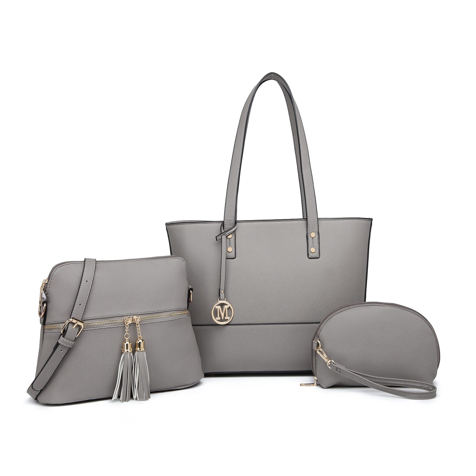 Miss Lulu Handtasche Damen 3-in-1 Handtaschen-Set günstig online kaufen
