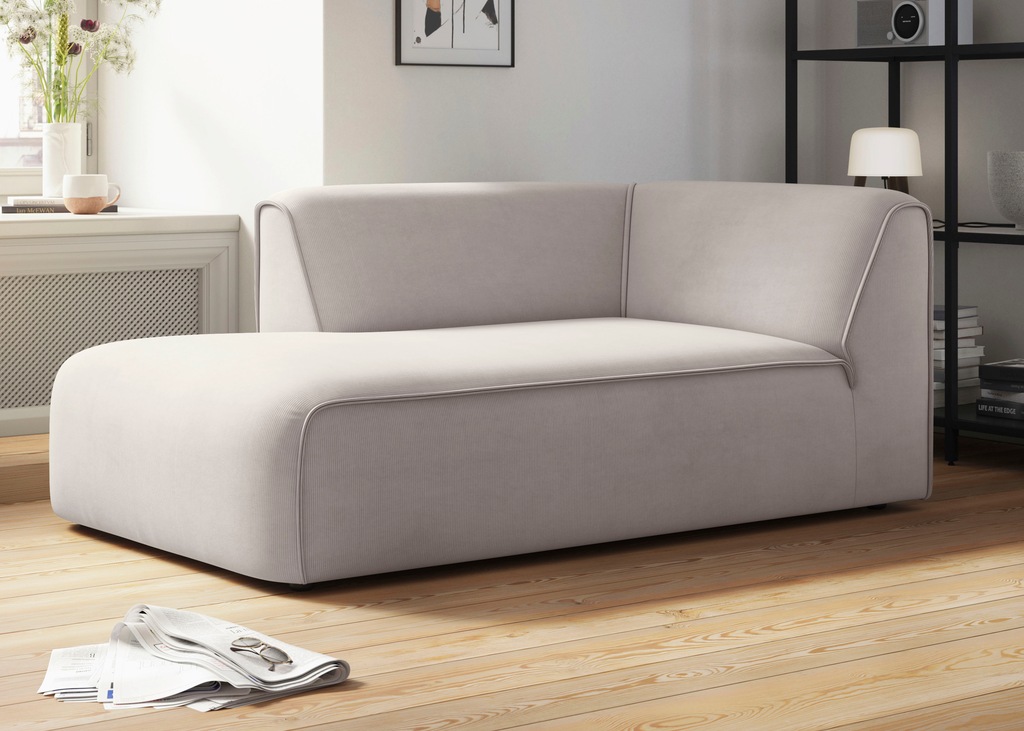 RAUM.ID Ottomane "Merid Chaiselongue, Maße B/T/H: 100/162/70 cm", als Modul günstig online kaufen