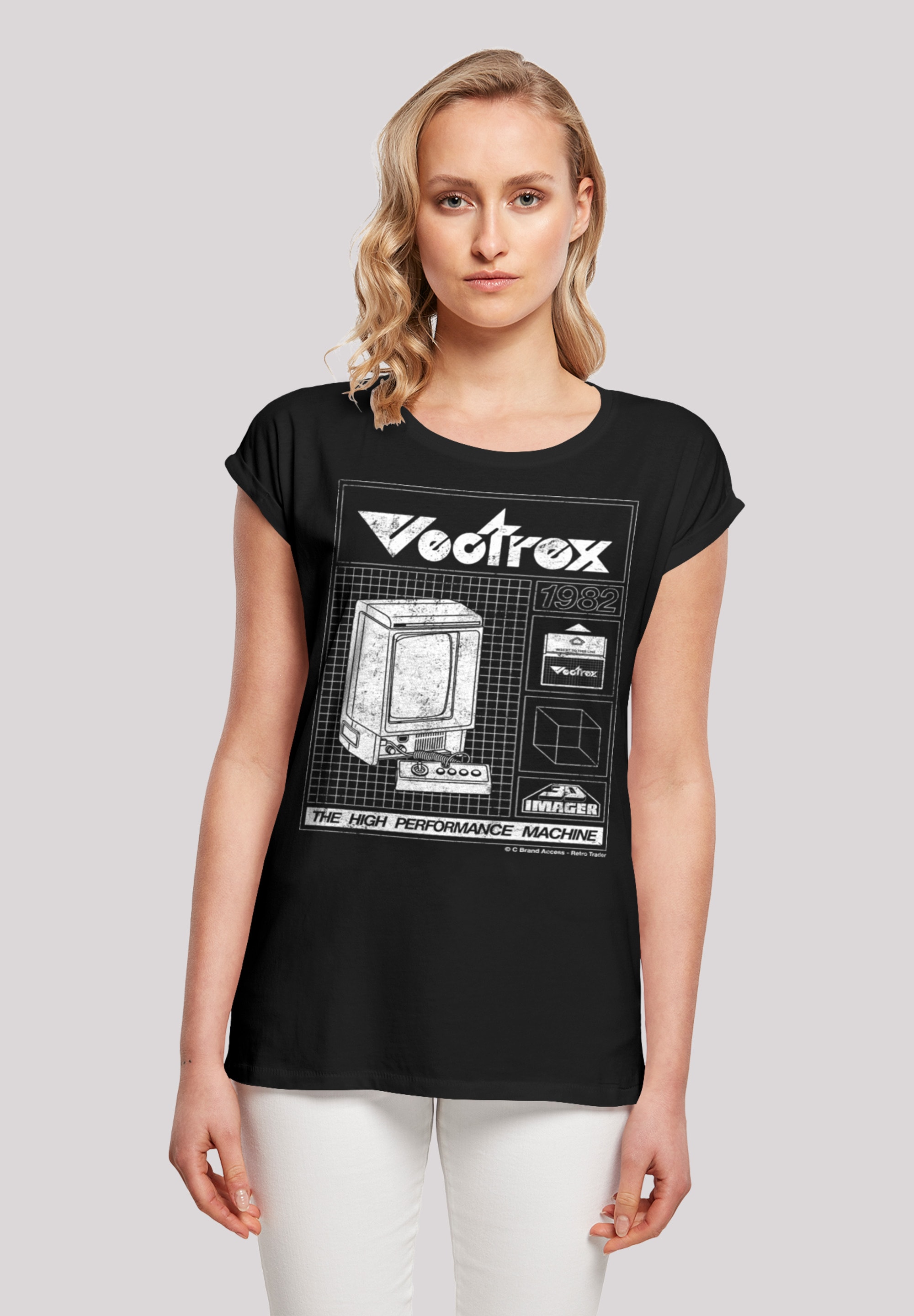 F4NT4STIC T-Shirt "Retro Gaming Vectrex 1982", Print günstig online kaufen