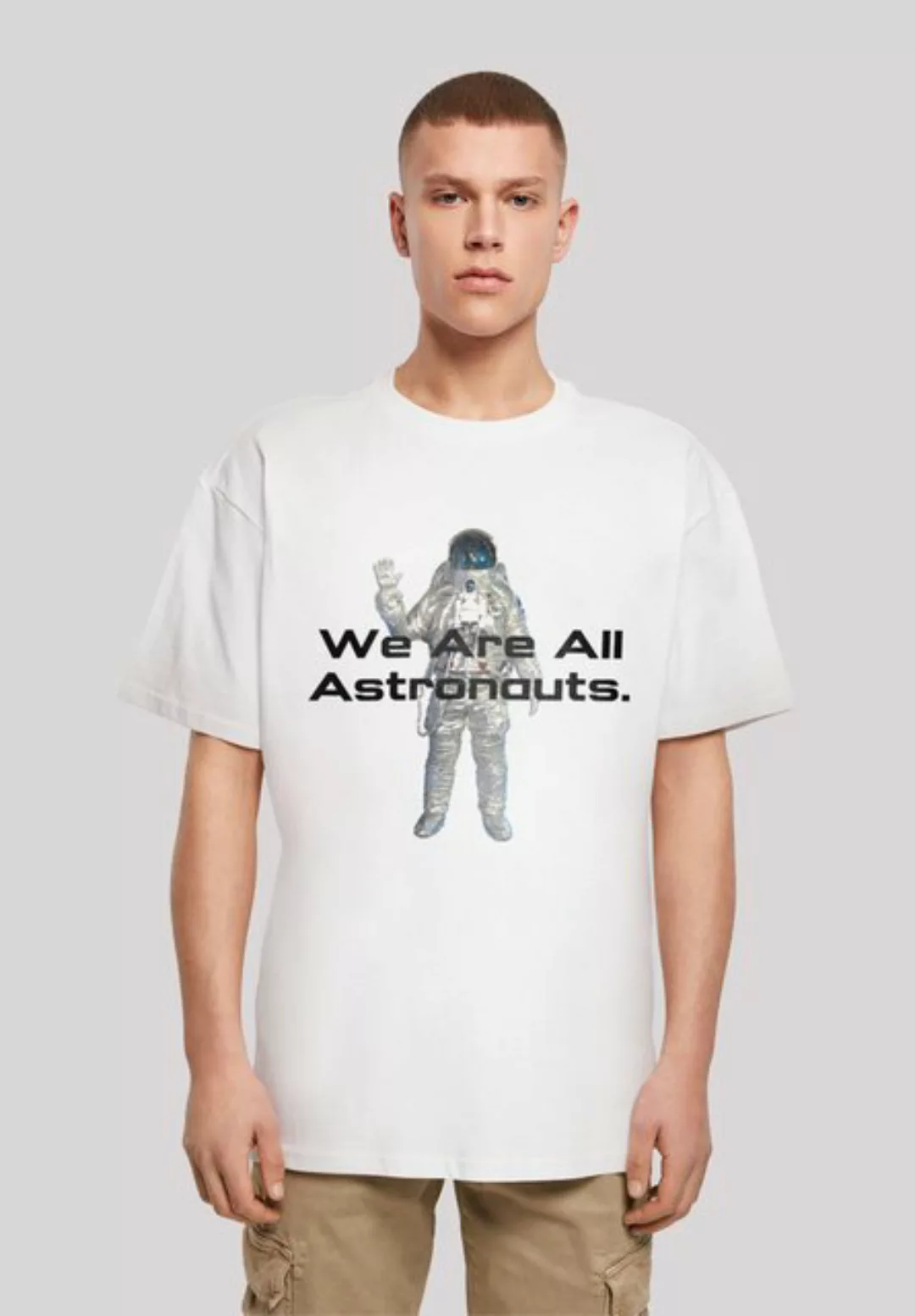 F4NT4STIC T-Shirt "PHIBER SpaceOne We are all astronauts", Print günstig online kaufen