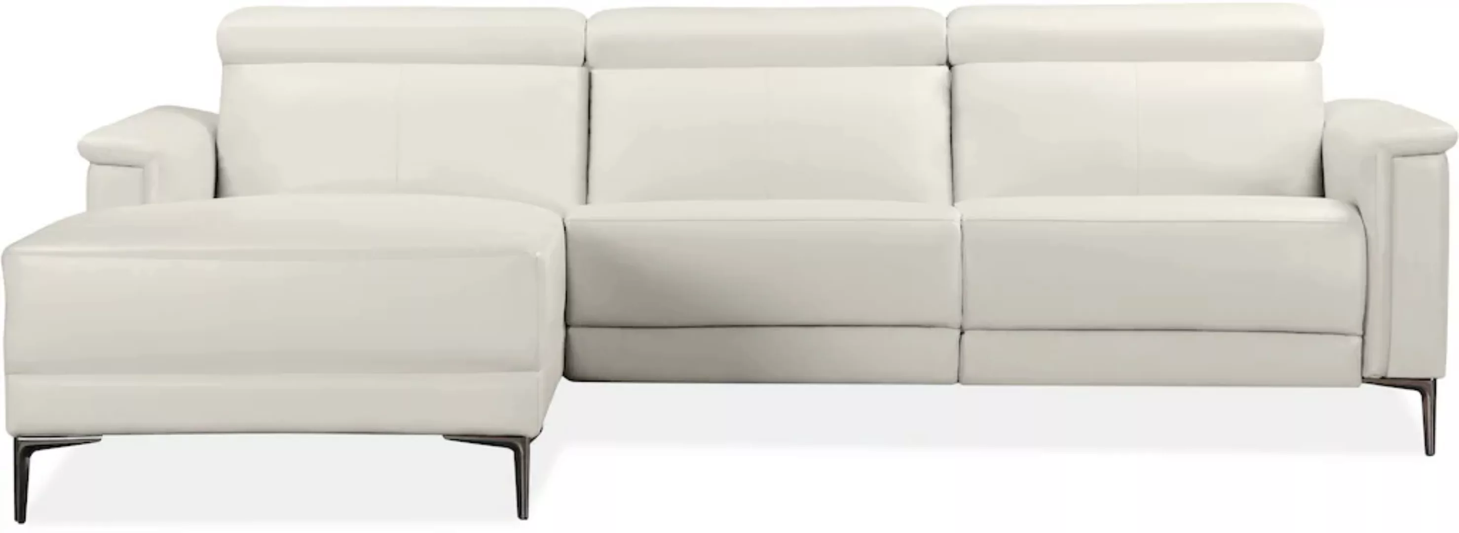 Places of Style Ecksofa Lund, mit man. o. elektr. Relaxfunktion und USB/ Ko günstig online kaufen
