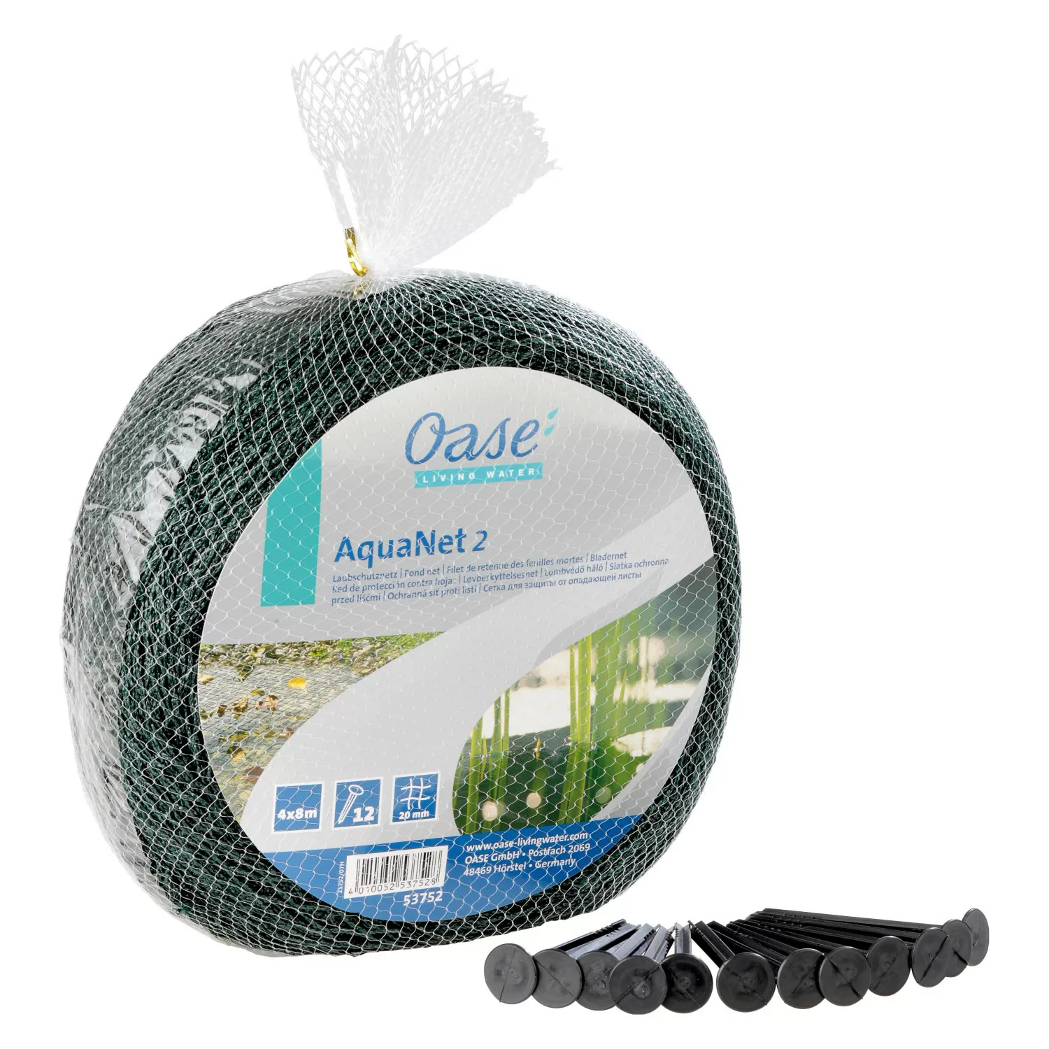 Oase Laubschutznetz Aquanet 2 Teichnetz 4X8 Meter günstig online kaufen