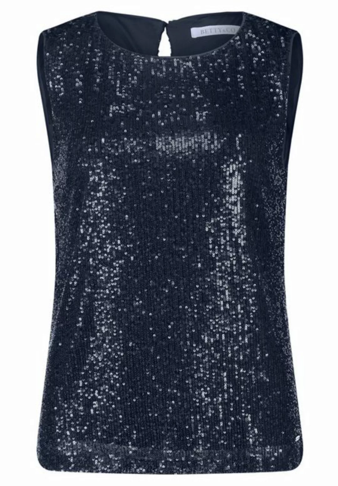 Betty&Co Blusenshirt Bluse Kurz ohne Arm günstig online kaufen