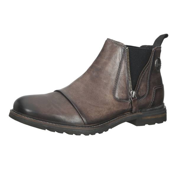 Bugatti Herren Boot Leder dunkelgrau, Gr. 42 günstig online kaufen