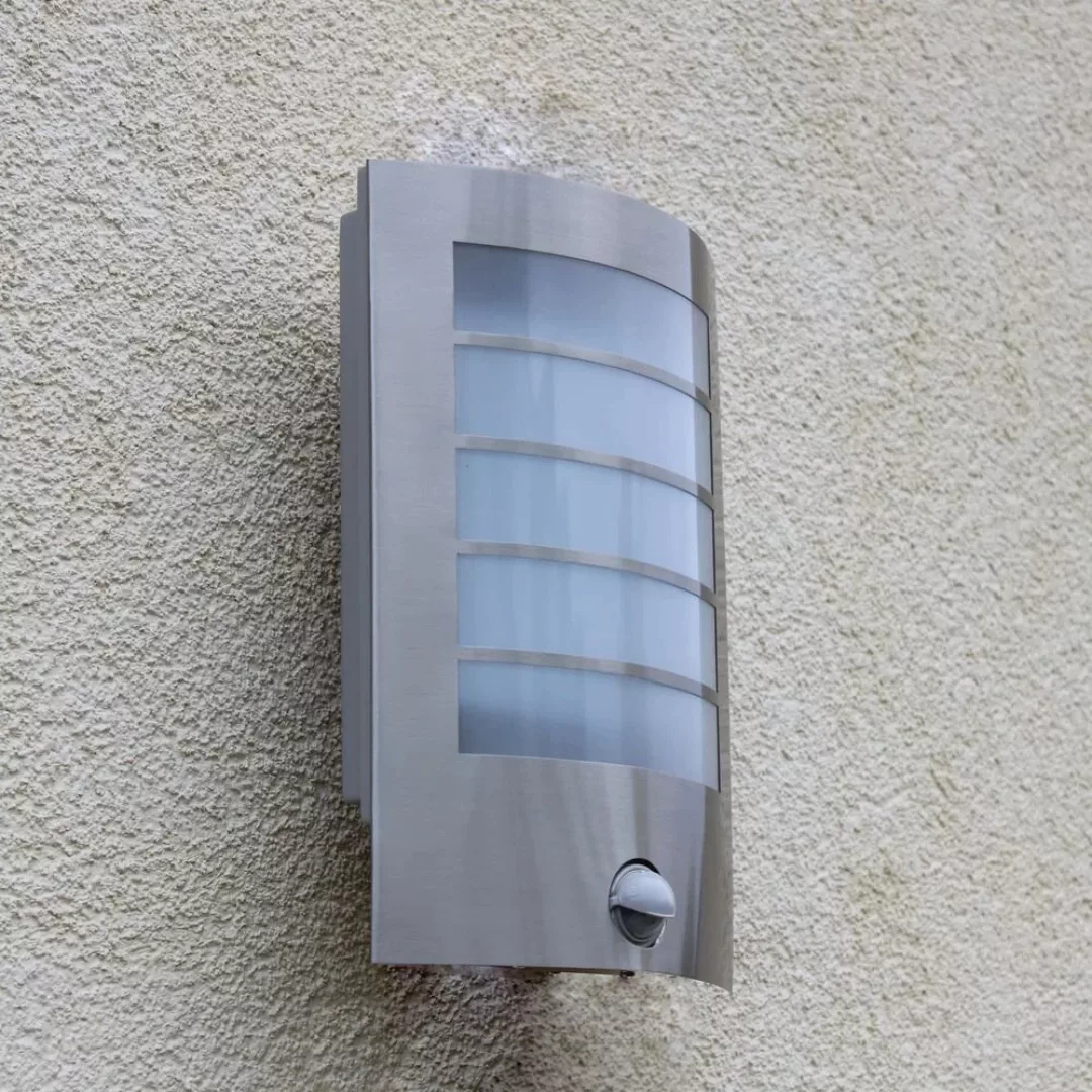 LED-Außenwandleuchte Slim mit Bewegungssensor IP44 günstig online kaufen