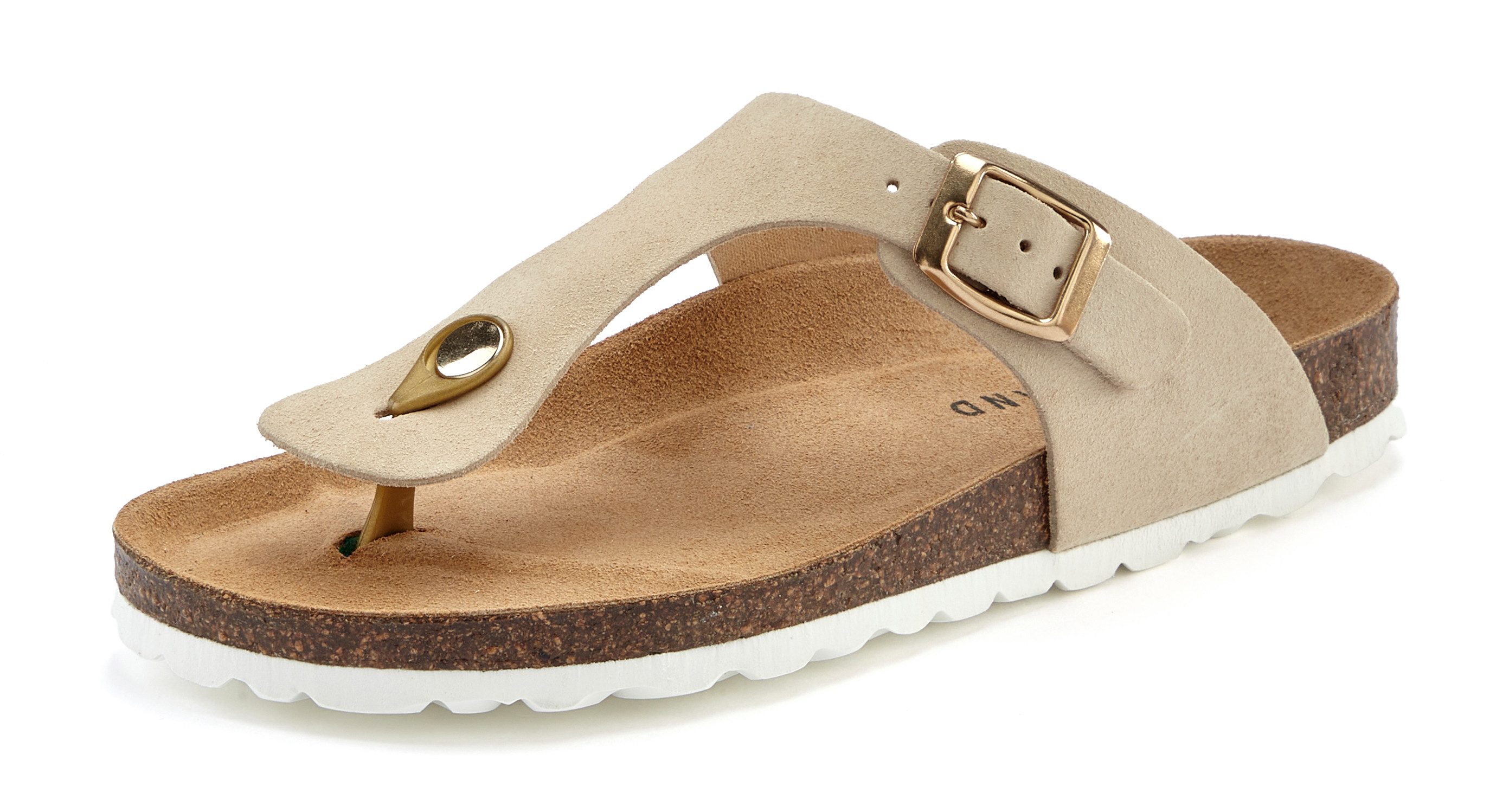 Elbsand Pantolette "Mule, Sandale, offener Schuh, Zehentrenner", aus hochwe günstig online kaufen