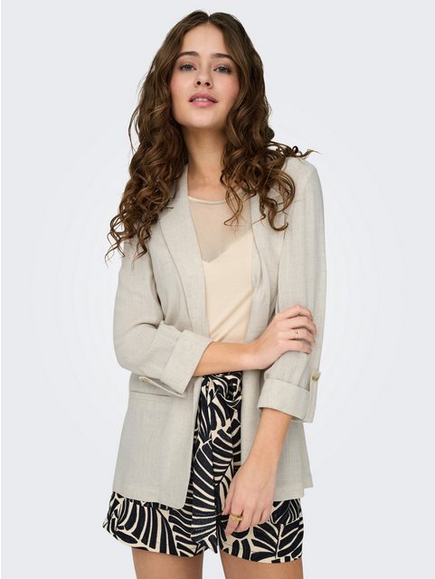 ONLY Longblazer ONLSIESTA 3/4 OPEN LINEN BL BLAZER TLR günstig online kaufen