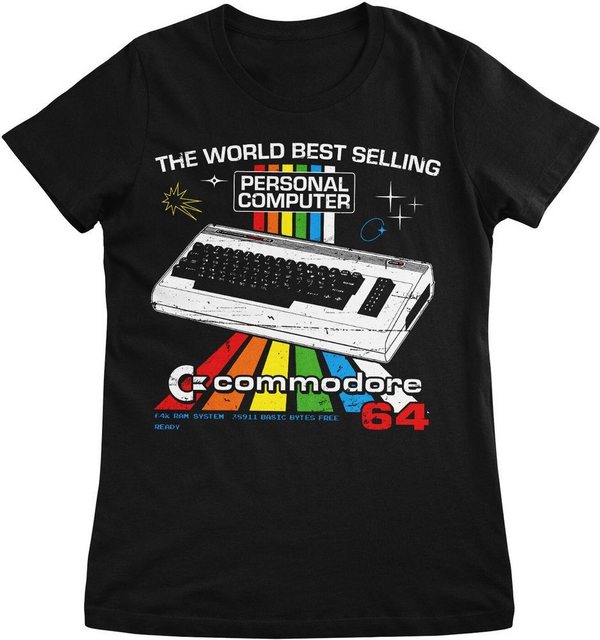 Nintendo T-Shirt C64 Personal Computer Girly Tee günstig online kaufen