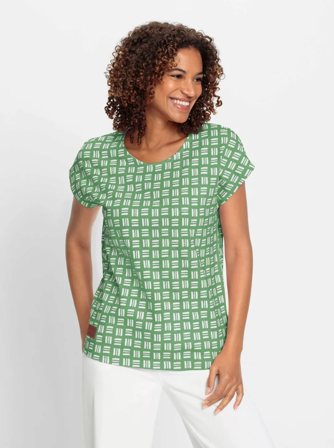 Casual Looks Print-Shirt "Print-Shirt" günstig online kaufen