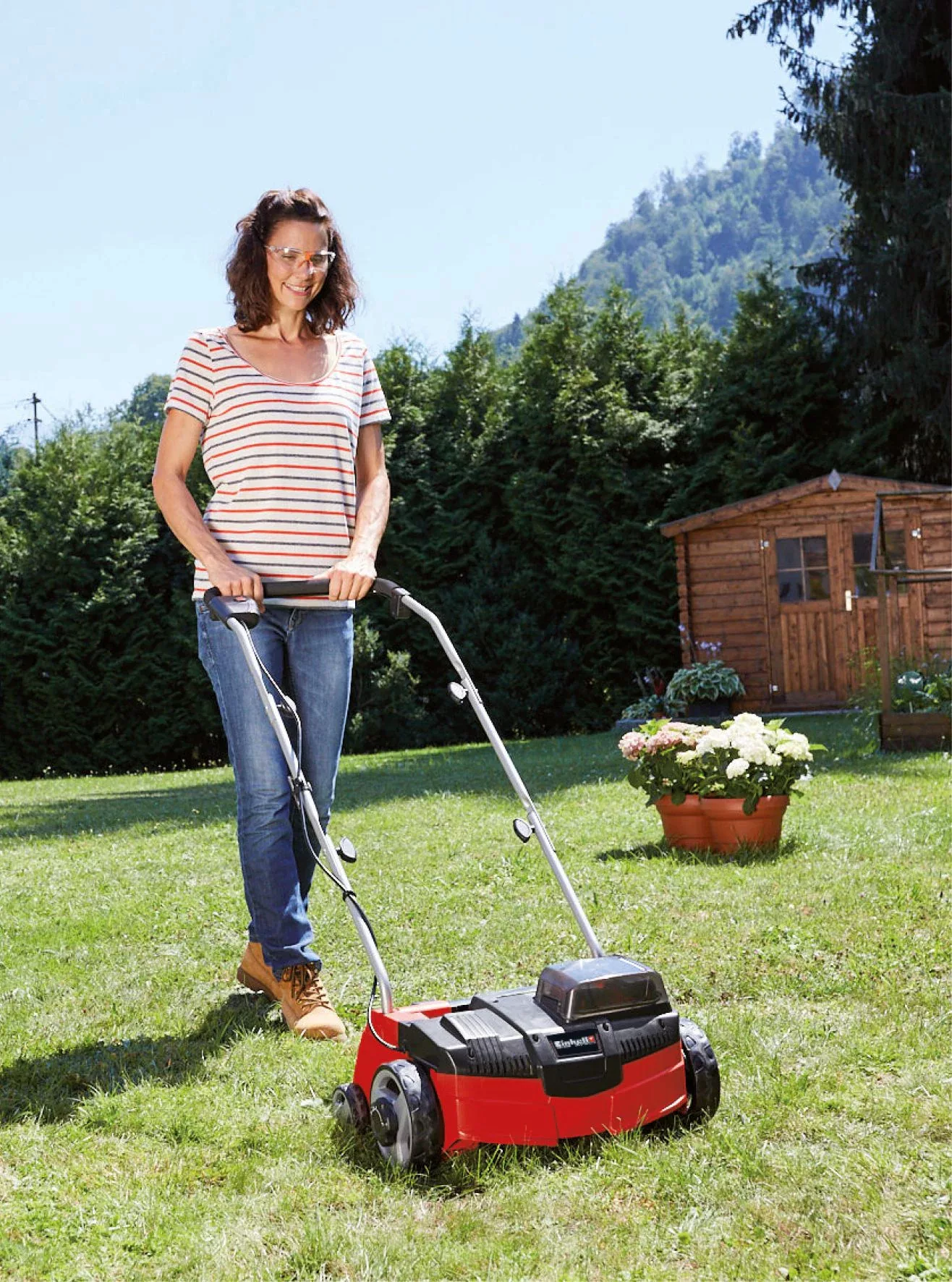 Einhell Akku-Vertikutierer GC-SC 36/31 Li-Solo Power X-Change günstig online kaufen