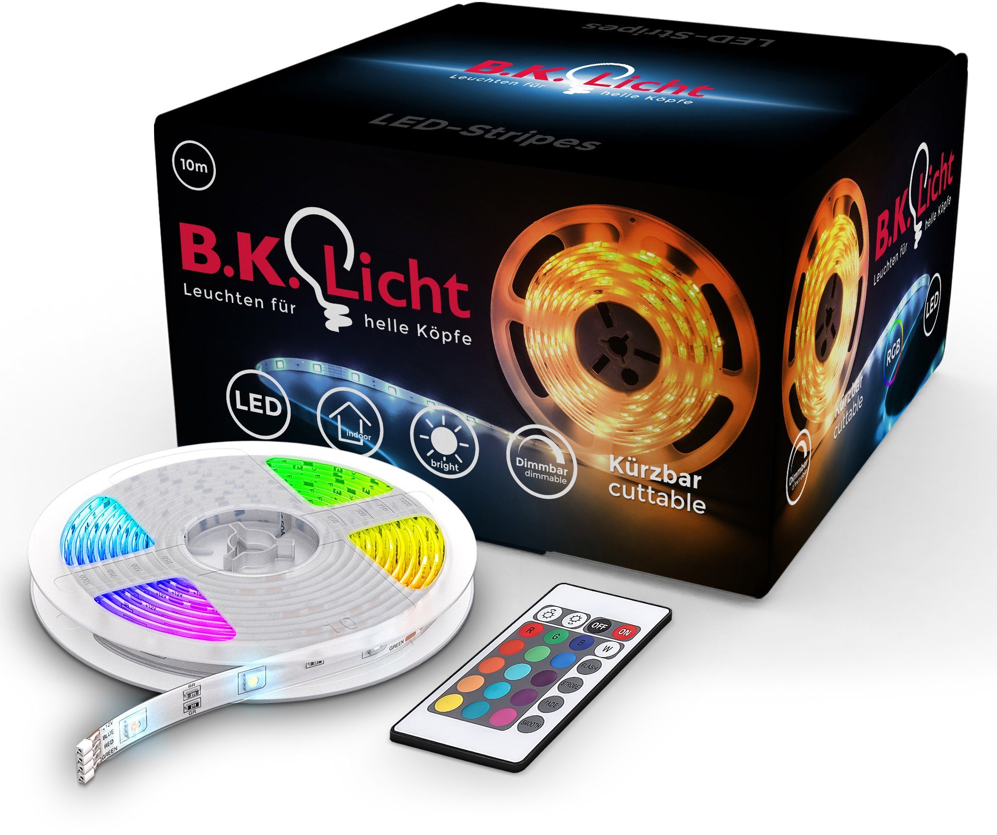 B.K.Licht LED-Streifen 3-10m LED Strip Licht-Band günstig online kaufen