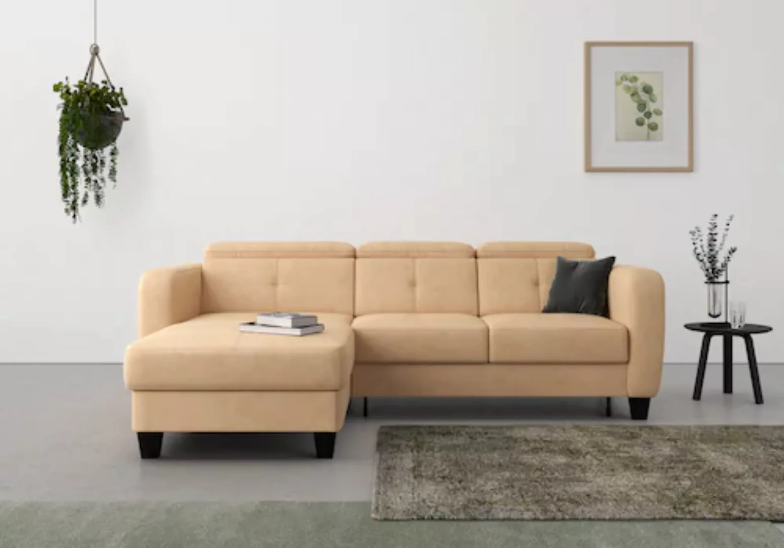 sit&more Ecksofa "Belluci L-Form" günstig online kaufen