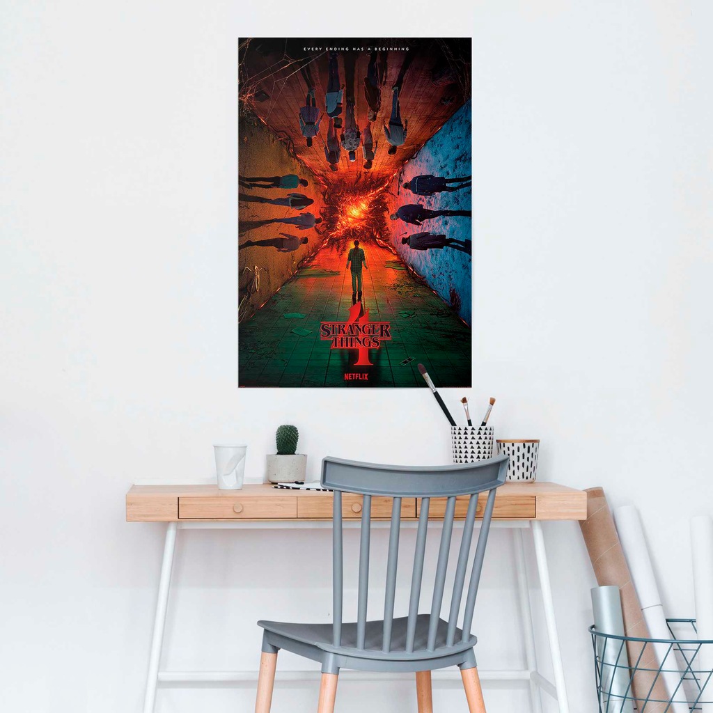 Reinders! Poster »Stranger Things - every ending has a beginning« günstig online kaufen