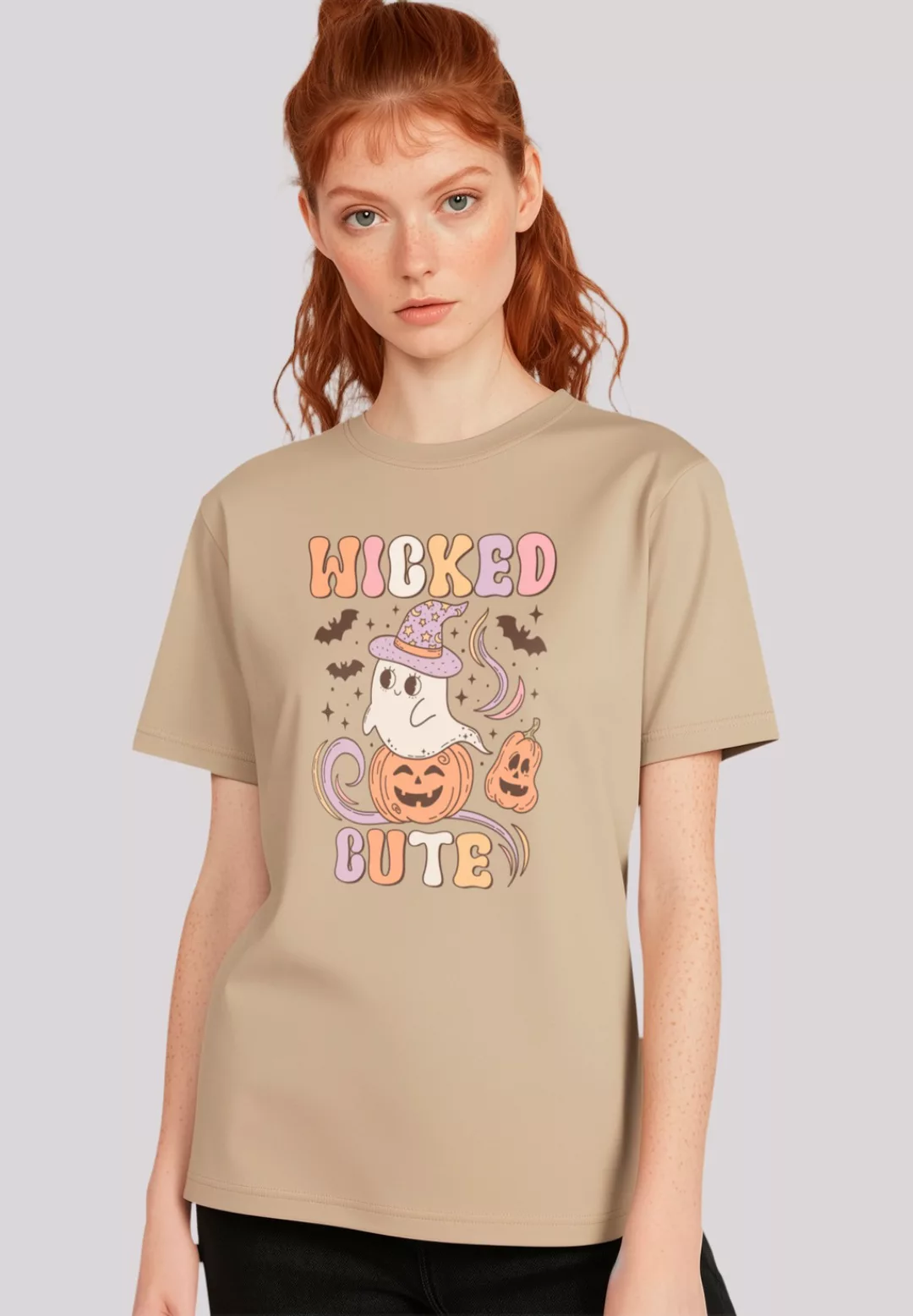 F4NT4STIC T-Shirt "Retro Halloween Wicked Cute", Premium Qualität, Hallowee günstig online kaufen