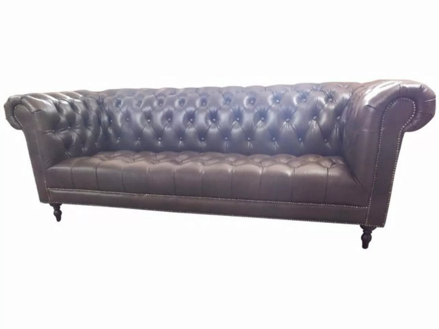 JVmoebel Sofa, Sofa 4 Sitzer Chesterfield Couch Luxus 245cm Ledersofa Couch günstig online kaufen