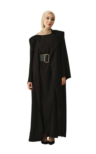 elf prive Langjacke Elf Prive Damen Abaya, Premium Qualität Gepolstert Abya günstig online kaufen