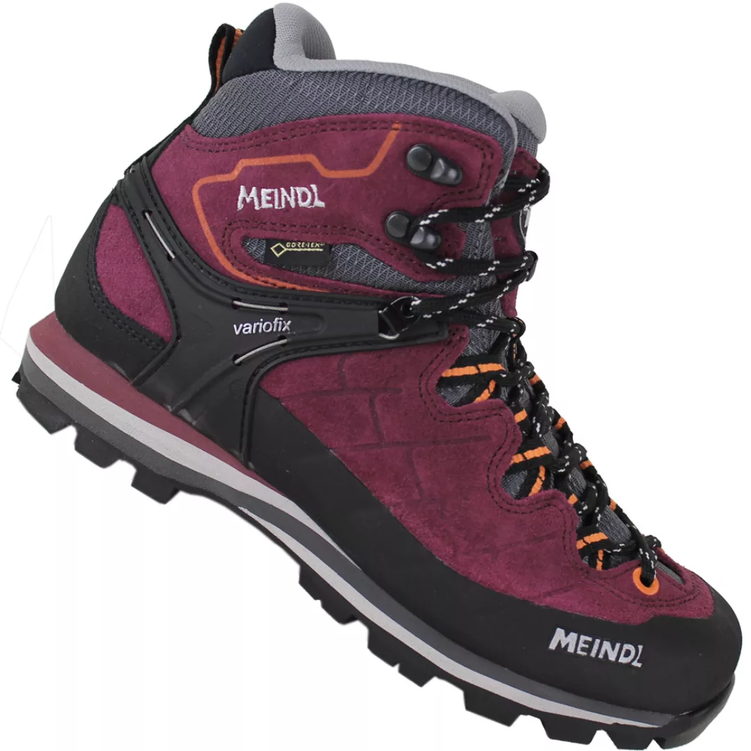 Meindl Litepeak GTX Lady Wanderschuhe Brombeer/Orange günstig online kaufen