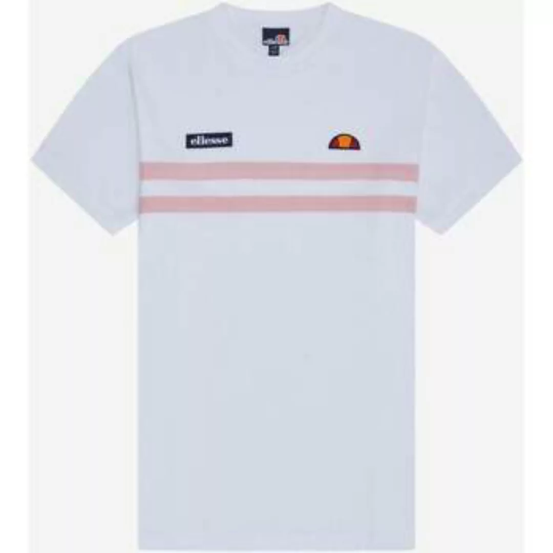 Ellesse  T-Shirts & Poloshirts Venire tee - white light pink günstig online kaufen