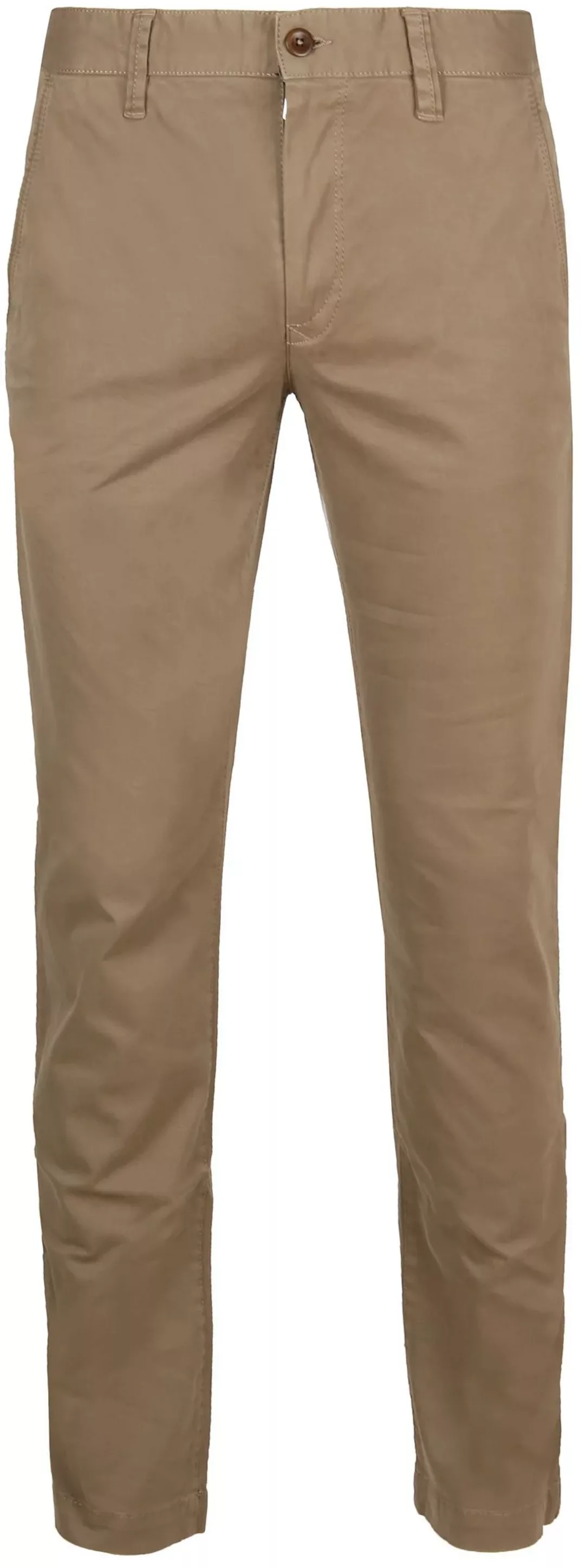 Alberto Lou Chinohose Khaki - Größe W 35 - L 32 günstig online kaufen