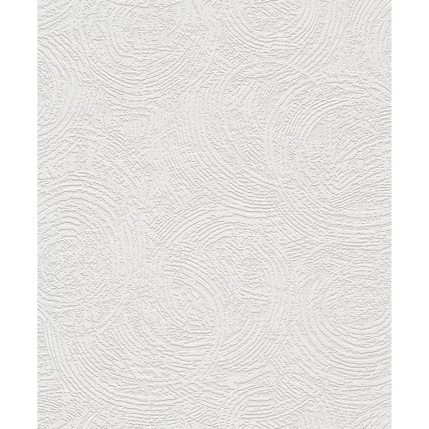 Rasch Vliestapete Wallton 125207 Kreise Weiß 10,05 m x 0,53 m günstig online kaufen