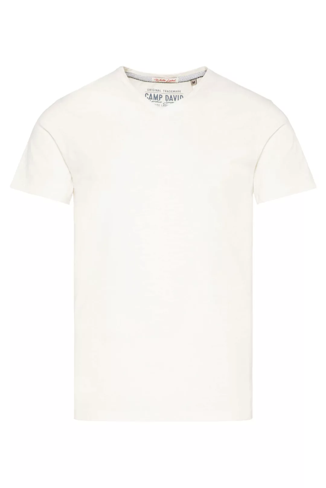 CAMP DAVID T-Shirt mit Logoprägung günstig online kaufen
