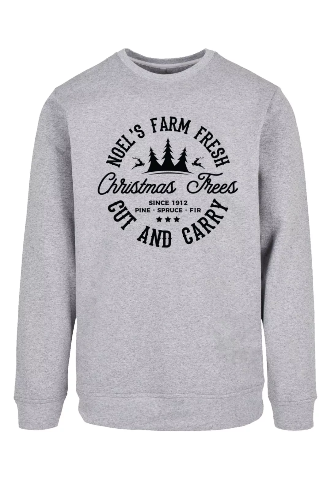 F4NT4STIC Sweatshirt "Weihnachten Trees Farm Retro Sign", Premium Qualität, günstig online kaufen