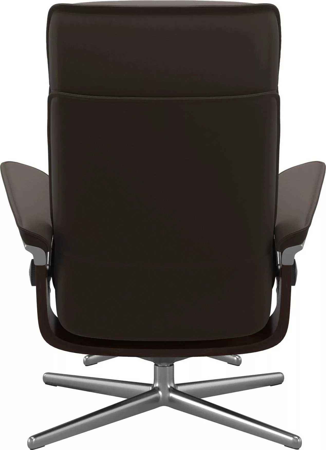 Stressless Fußhocker "Admiral", mit Cross Base, Größe M & L, Holzakzent Bra günstig online kaufen