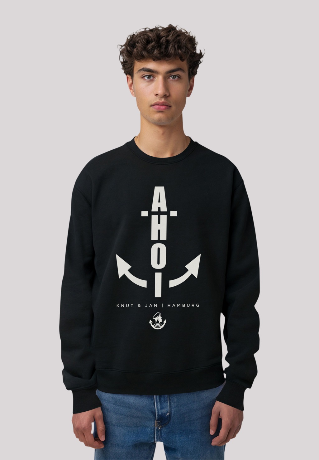 F4NT4STIC Sweatshirt "Ahoi Anker Knut & Jan Hamburg", Premium Qualität günstig online kaufen