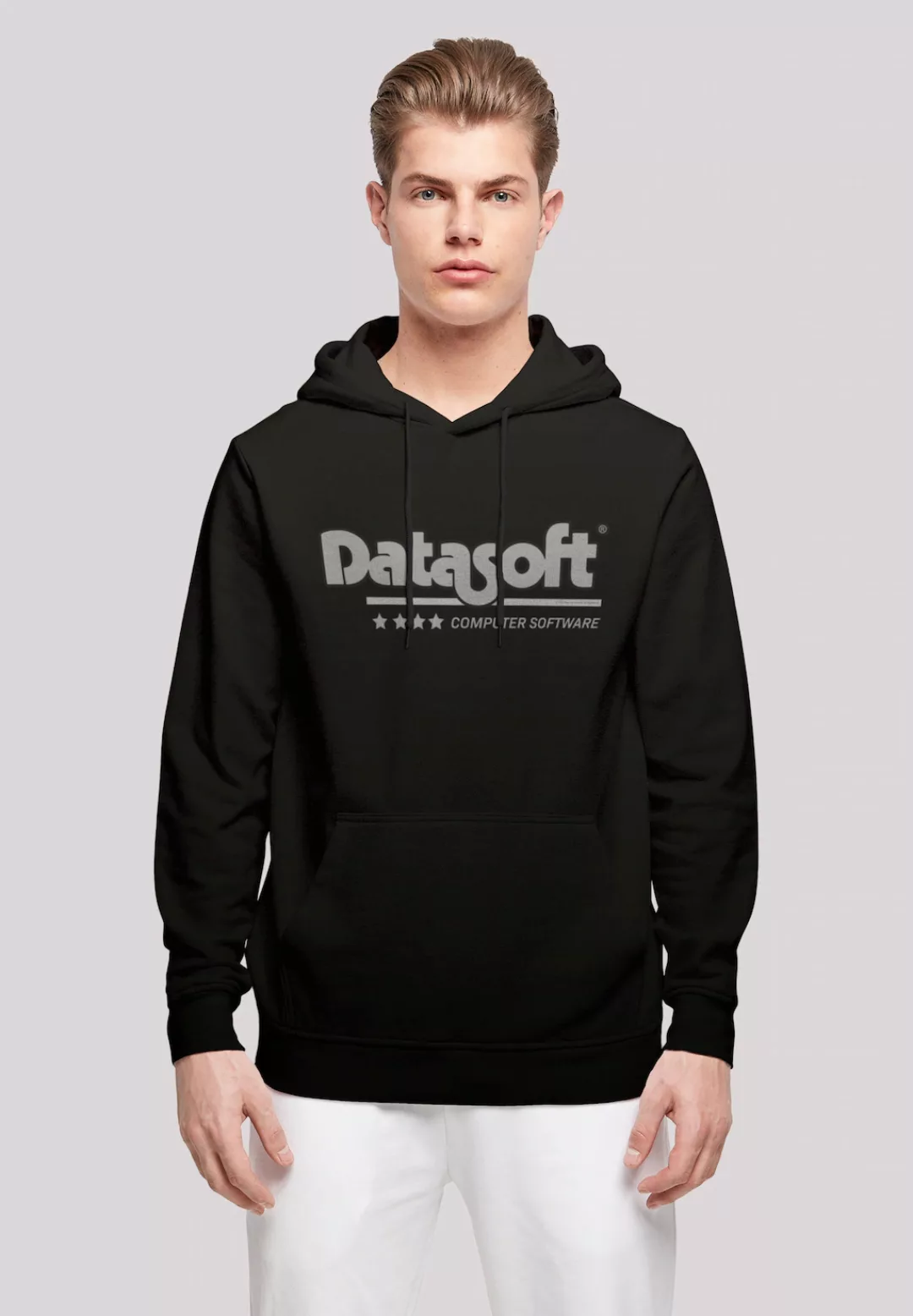 F4NT4STIC Kapuzenpullover "Retro Gaming Datasoft Logo schwarz", Print günstig online kaufen