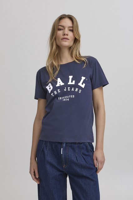 BALL Rundhalsshirt BAMALDINI Cooles Basic Ball Shirt günstig online kaufen