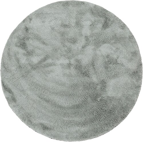 carpetfine Teppich »Silky«, rund, 20 mm Höhe, Shaggy, Langflor, uni, besond günstig online kaufen