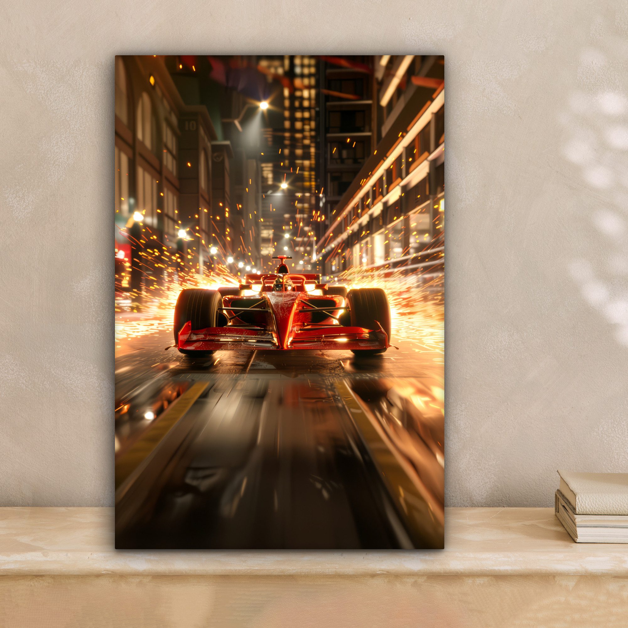 OneMillionCanvasses® Leinwandbild Formel 1 - Auto günstig online kaufen