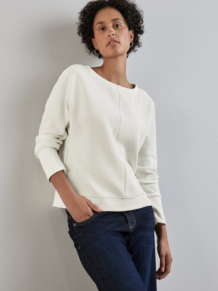 Cecil Langarmshirt (1-tlg) Plain/ohne Details günstig online kaufen