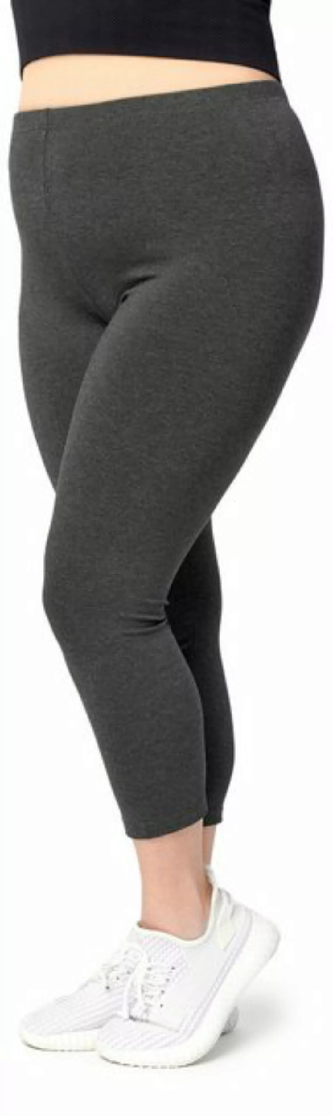 Merry Style Leggings Große Größen Damen 3/4 Länge aus Viskose MS10-449 (1-t günstig online kaufen