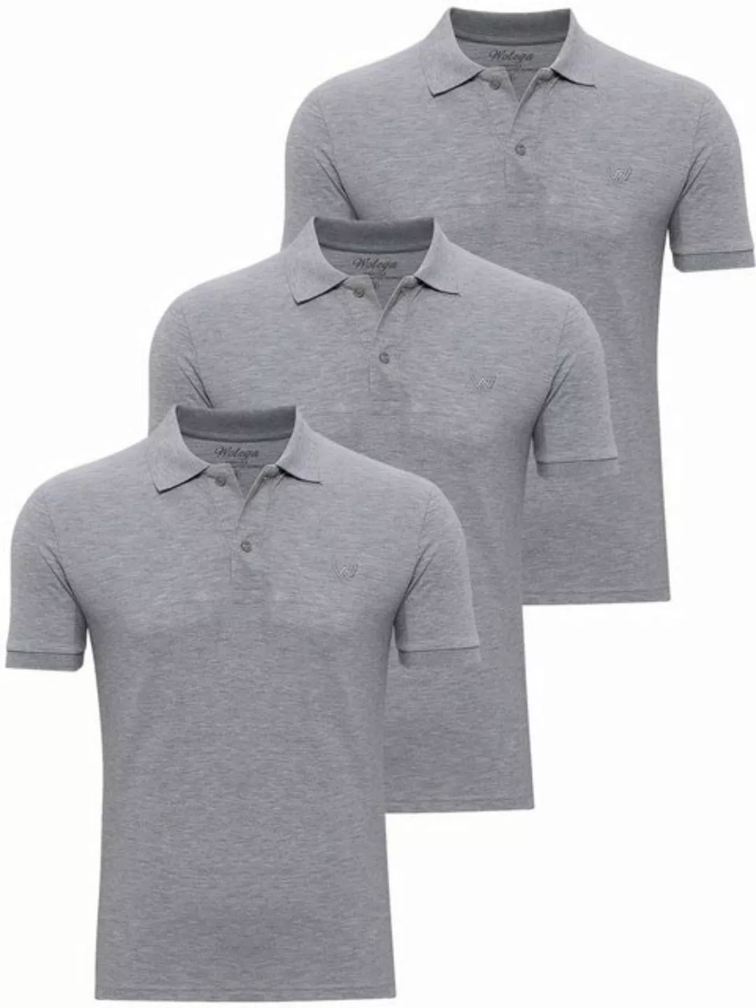 WOTEGA Poloshirt Nova Polo Shirt 3-Pack (Set, 3er-Pack) günstig online kaufen