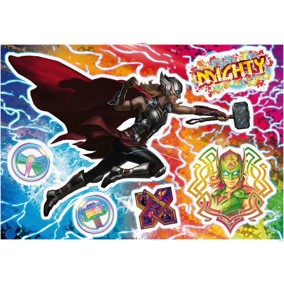 Komar Wandtattoo »Thor4 - Mighty Jane« günstig online kaufen