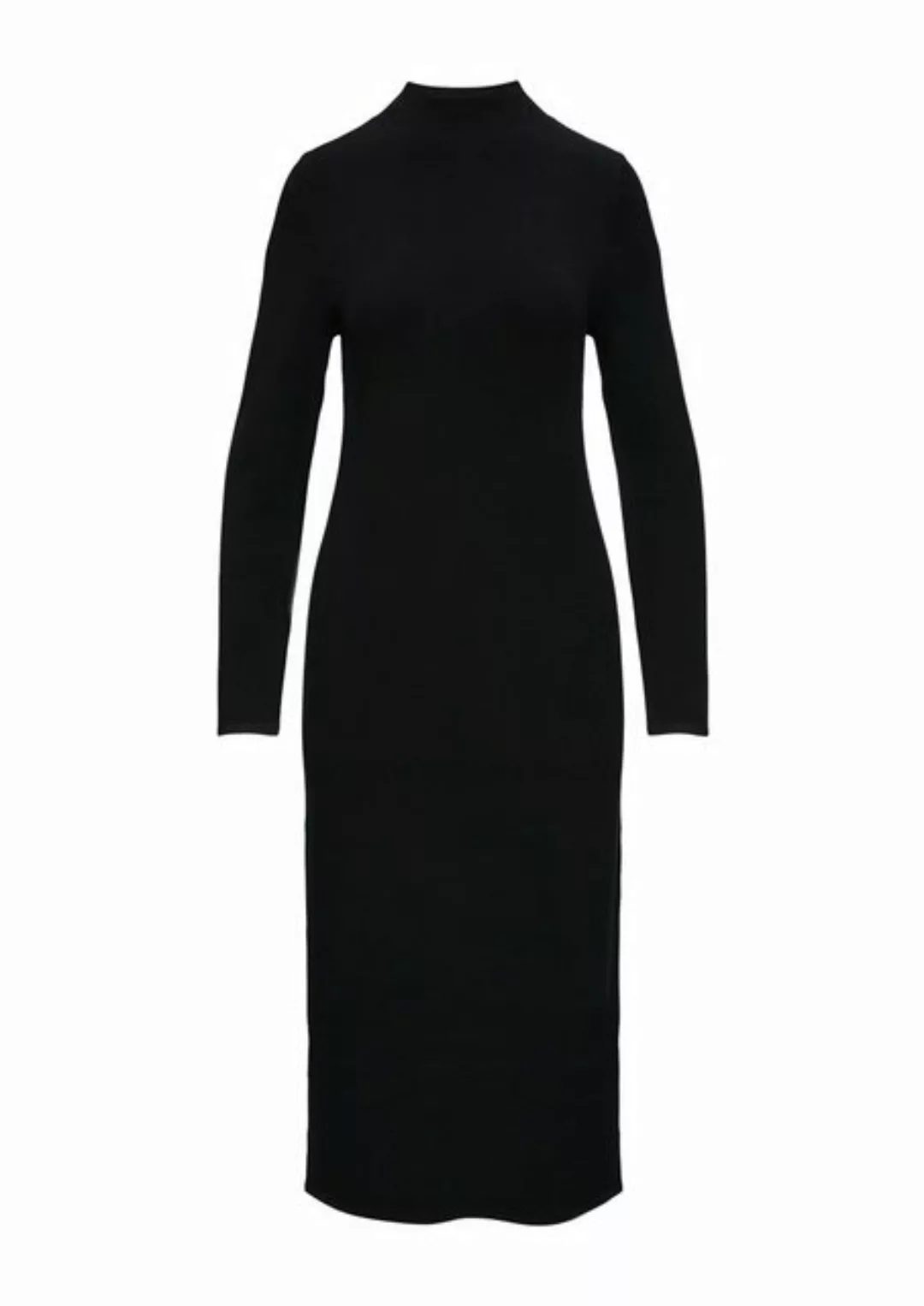 s.Oliver BLACK LABEL Strickkleid 3/4 lang, mit Stehkragen günstig online kaufen