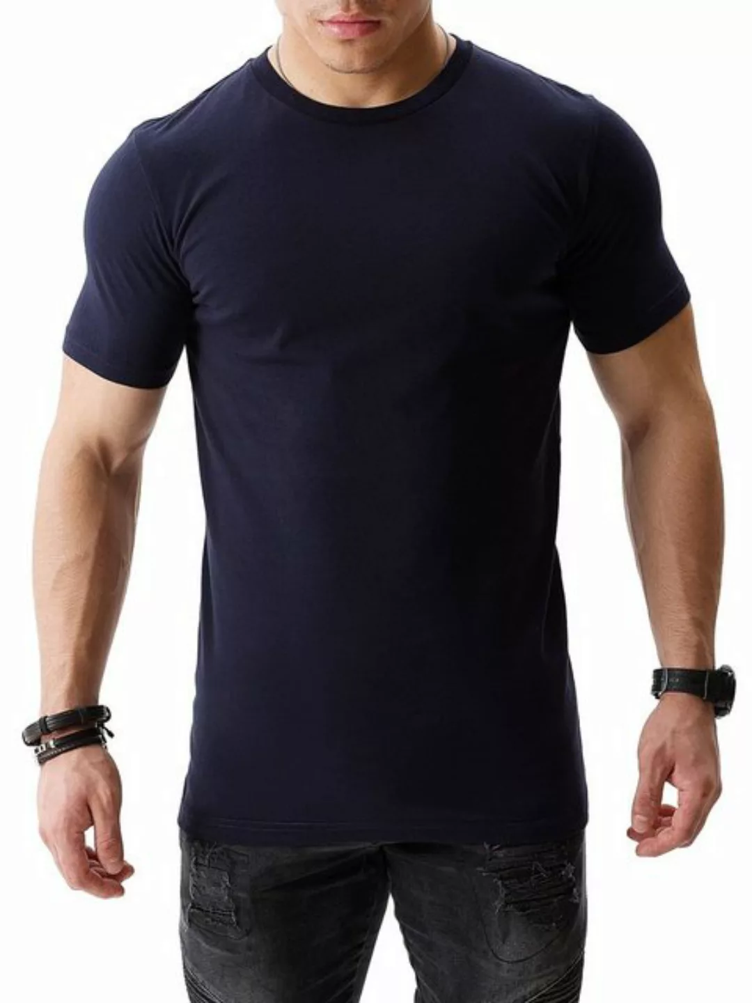 WOTEGA T-Shirt Alton Basic Tee Crew Neck (Set) modernes Rundhalsshirt günstig online kaufen