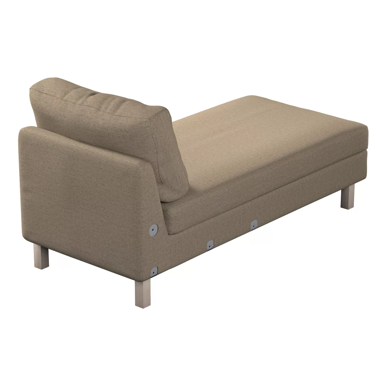 Bezug für Karlstad Recamiere Zustellsofa, kurz, beige, Bezug für Karlstad R günstig online kaufen